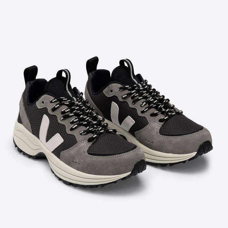 Tenis Veja Mujer Outlet - Venturi Zapatillas Negras ES3269113